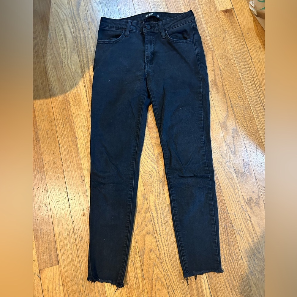 Just Black jeans size 25!